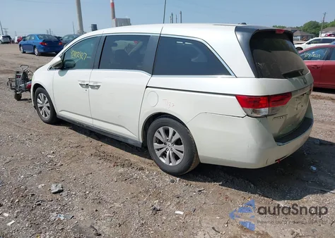 2014 Honda Odyssey Ex-L z USA, uszkodzony, nr VIN 5FNRL5H63EB131596